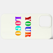 会社カスタムのiPhoneケースのビジネスロゴ Case-Mate iPhoneケース (裏面 (横))