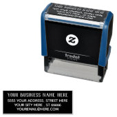 会社カスタムスタンプの勤務先アドレス セルフインキングスタンプ (インサイチュ)