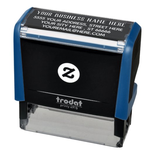 会社カスタムスタンプの勤務先アドレス セルフインキングスタンプ (商品)