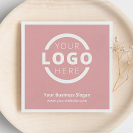 会社カスタムプロモーション事業ロゴブランド スタンダードカクテルナプキン