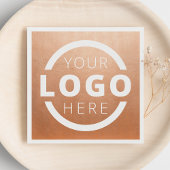 会社カスタムプロモーション事業ロゴブランド スタンダードカクテルナプキン