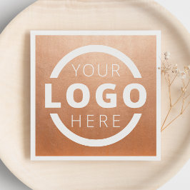 会社カスタムプロモーション事業ロゴブランド スタンダードカクテルナプキン