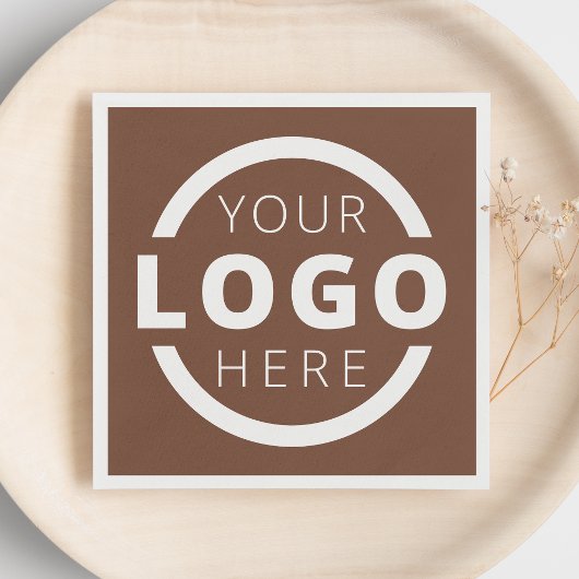 会社カスタムプロモーション事業ロゴブランド スタンダードカクテルナプキン