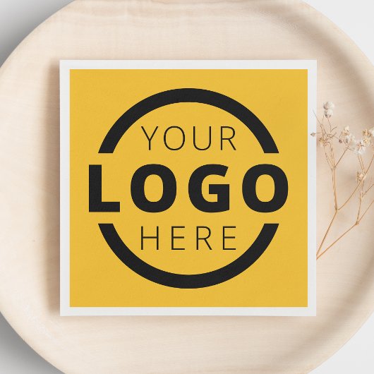 会社カスタムプロモーション事業ロゴブランド スタンダードカクテルナプキン