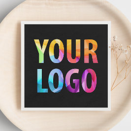 会社カスタムプロモーション事業ロゴブランド スタンダードカクテルナプキン