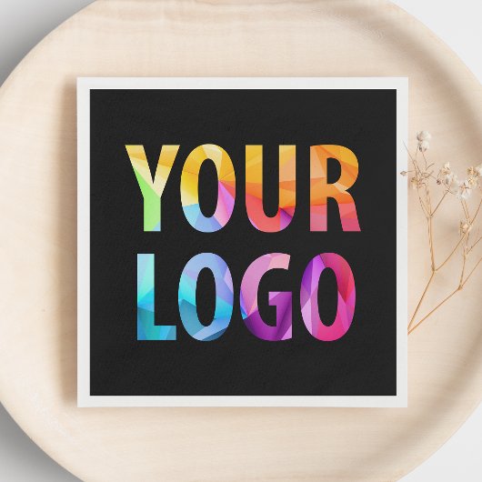 会社カスタムプロモーション事業ロゴブランド スタンダードカクテルナプキン