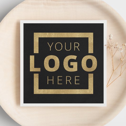 会社カスタムプロモーション事業ロゴブランド スタンダードカクテルナプキン