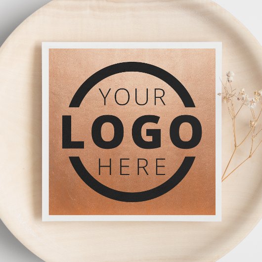 会社カスタムプロモーション事業ロゴブランド スタンダードカクテルナプキン