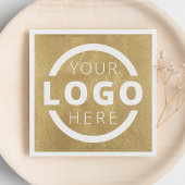 会社カスタムプロモーション事業ロゴブランド スタンダードカクテルナプキン