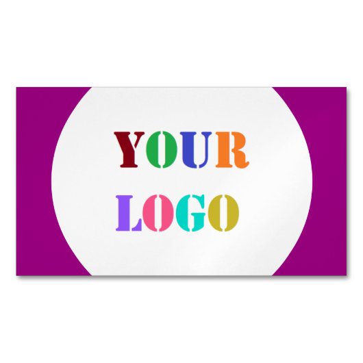 会社カスタムロゴあなたの名刺マグネット マグネット名刺 (正面)