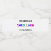 会社カスタムロゴと文字ウォーターボトルラベル ペットボトルラベル (シングルラベル)