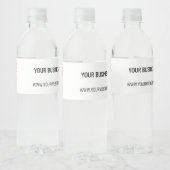 会社カスタムロゴと文字ウォーターボトルラベル ペットボトルラベル (ボトル)