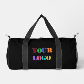 会社カスタムロゴのビジネス ダッフルバッグ (正面)