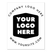 会社カスタムロゴの循環 ラバースタンプ (インプリント)