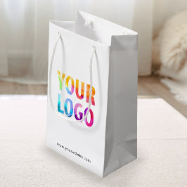 会社カスタムロゴビジネスのプロモーションのギフト スモールペーパーバッグ
