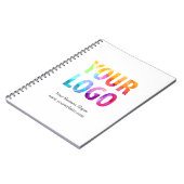 会社カスタムロゴビジネスのプロモーションのギフト ノートブック (左側)