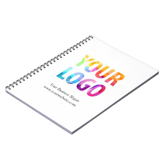 会社カスタムロゴビジネスのプロモーションのギフト ノートブック (左側)