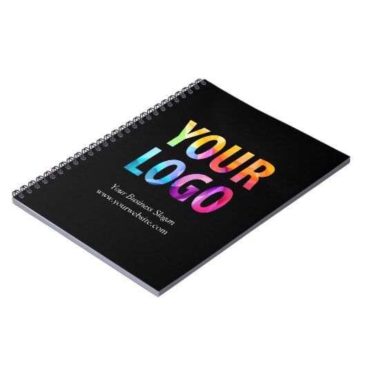 会社カスタムロゴビジネスのプロモーションのギフト ノートブック (左側)