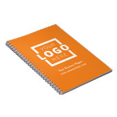 会社カスタムロゴビジネスのプロモーションのギフト ノートブック (右側)