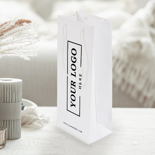 会社カスタムロゴビジネスのプロモーションのギフト ワインギフトバッグ