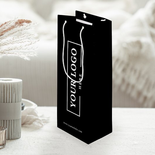 会社カスタムロゴビジネスのプロモーションのギフト ワインギフトバッグ