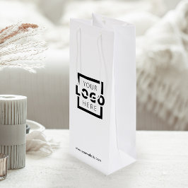 会社カスタムロゴビジネスのプロモーションのギフト ワインギフトバッグ