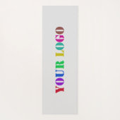 会社カスタムロゴビジネスのプロモーション用ヨガマット ヨガマット (裏面)