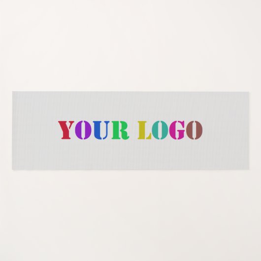 会社カスタムロゴビジネスのプロモーション用ヨガマット ヨガマット (正面(横))