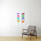 会社カスタムロゴビジネスの宣伝用タペストリー タペストリー (インサイチュ(横))