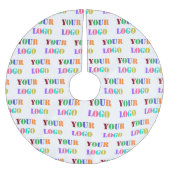 会社カスタムロゴビジネスクリスマスツリースカート ブラッシュドポリエステルツリースカート (正面)