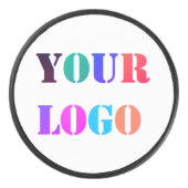 会社カスタムロゴビジネスホッケーパック アイスホッケーパック (正面)