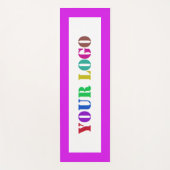 会社カスタムロゴビジネスヨガマット選択カラー ヨガマット (正面)