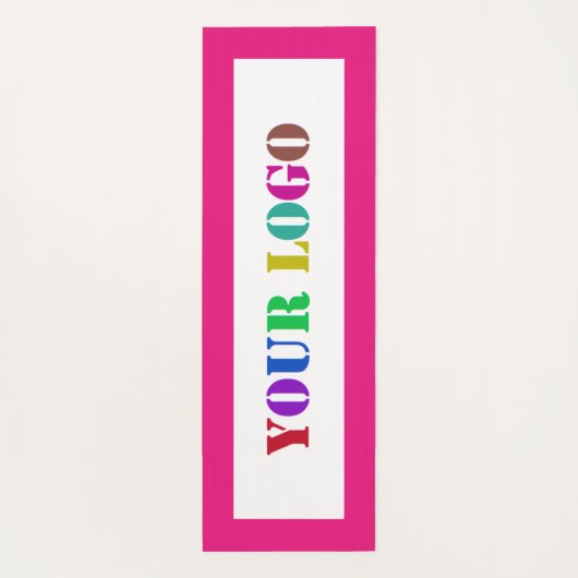 会社カスタムロゴビジネスヨガマット選択カラー ヨガマット (裏面)