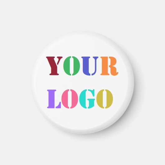 会社カスタムロゴビジネス推進磁石 マグネット (正面)