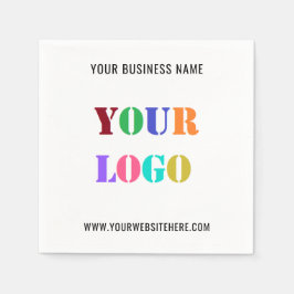 会社カスタムロゴプロモーションビジネスナプキン スタンダードカクテルナプキン