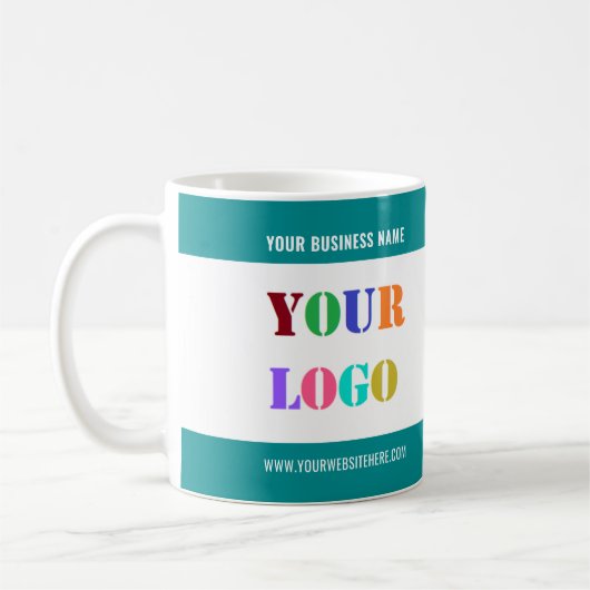 会社カスタムロゴプロモーション事業のマググ コーヒーマグカップ (左)