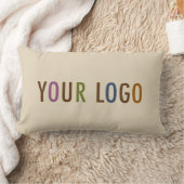会社カスタムロゴランバーピロープロモーション ランバークッション (ブランケット)