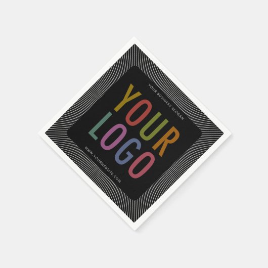 会社カスタムロゴ付きカクテルナプキン印刷 スタンダードカクテルナプキン (角)