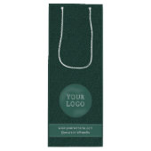 会社カスタムロゴ付き抱き枕ワイン ワインギフトバッグ (正面)