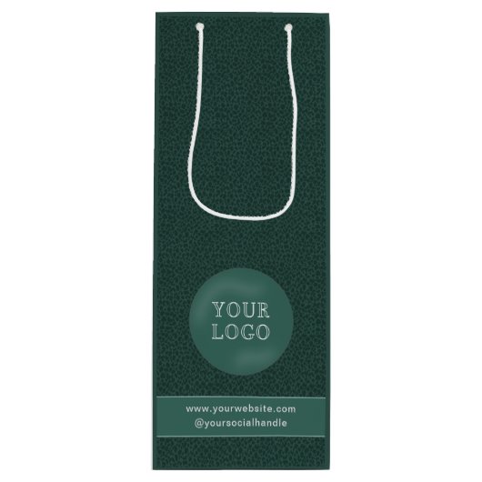 会社カスタムロゴ付き抱き枕ワイン ワインギフトバッグ (正面)