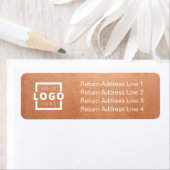 会社カスタムロゴ会社ラベル ラベル (インサイチュ)