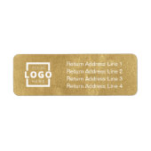 会社カスタムロゴ会社ラベル ラベル (正面)