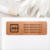 会社カスタムロゴ会社ラベル ラベル (インサイチュ)