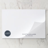 会社カスタムロゴ会社社員 ペーパーパッド (折り畳み)