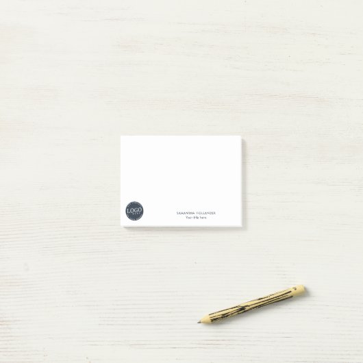 会社カスタムロゴ会社社員 ポストイット (デスク上)