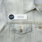 会社カスタムロゴ会社社員 名札 (インサイチュ)