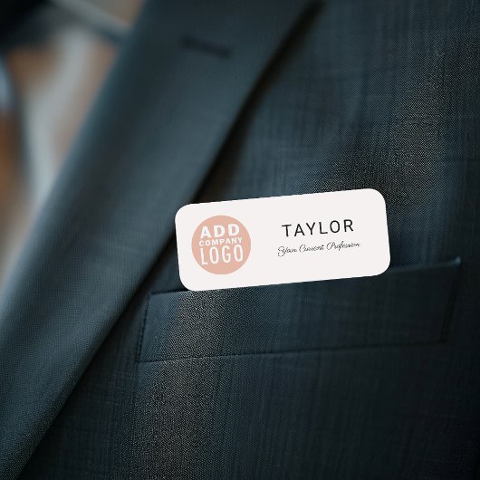 会社カスタムロゴ会社社員 名札