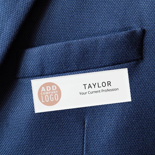 会社カスタムロゴ会社社員 名札