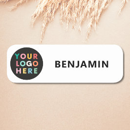 会社カスタムロゴ従業員の磁気 名札