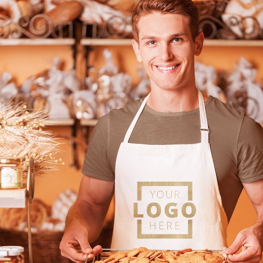 会社カスタムロゴ従業員スタッフ スタンダードエプロン